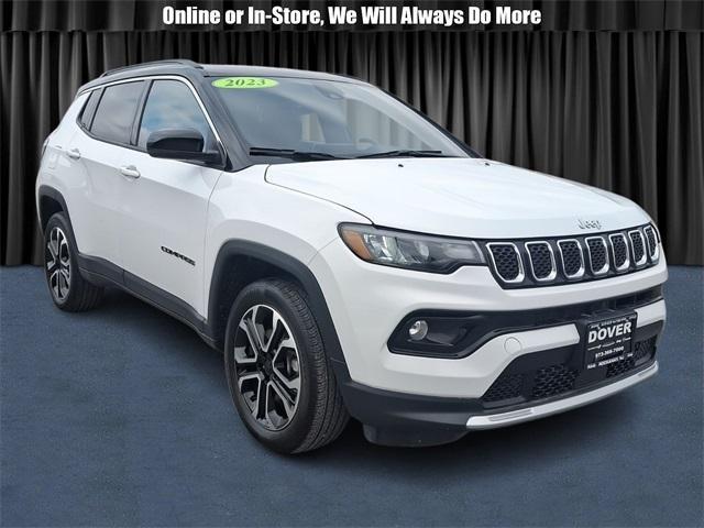 used 2023 Jeep Compass car, priced at $26,995