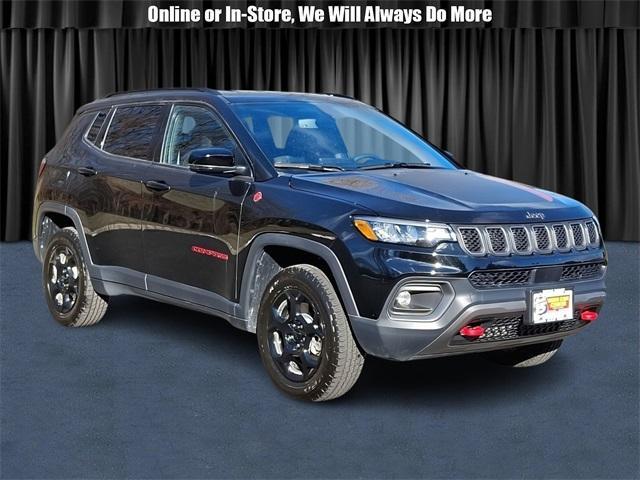 used 2023 Jeep Compass car, priced at $27,499