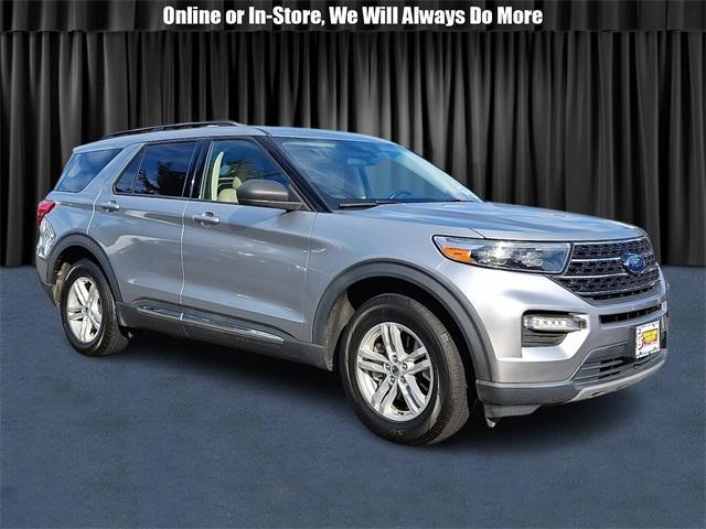 used 2021 Ford Explorer car, priced at $28,588