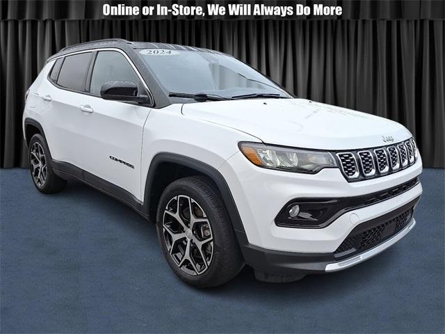 used 2024 Jeep Compass car, priced at $28,934