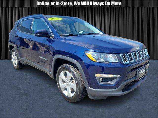 used 2021 Jeep Compass car, priced at $22,888