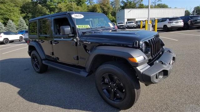 used 2023 Jeep Wrangler car, priced at $46,995