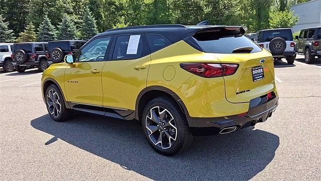 used 2022 Chevrolet Blazer car, priced at $35,814