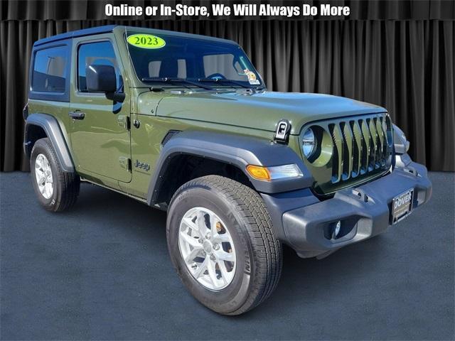 used 2023 Jeep Wrangler car, priced at $34,888