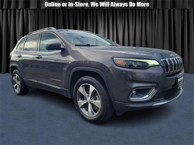 used 2021 Jeep Cherokee car, priced at $23,788