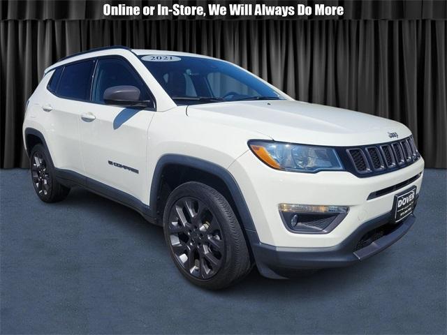 used 2021 Jeep Compass car, priced at $27,995