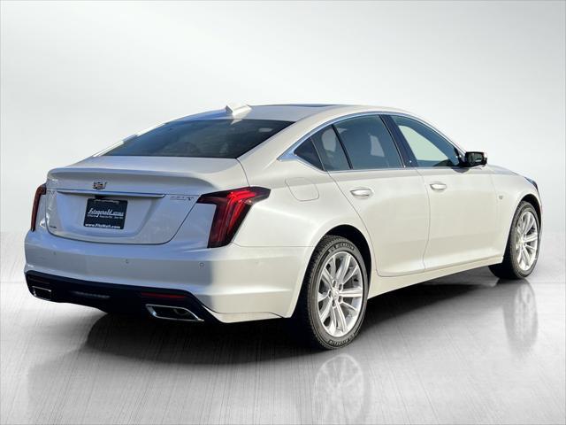 new 2025 Cadillac CT5 car, priced at $55,715