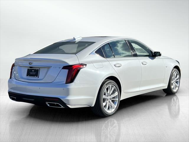 new 2025 Cadillac CT5 car, priced at $54,665