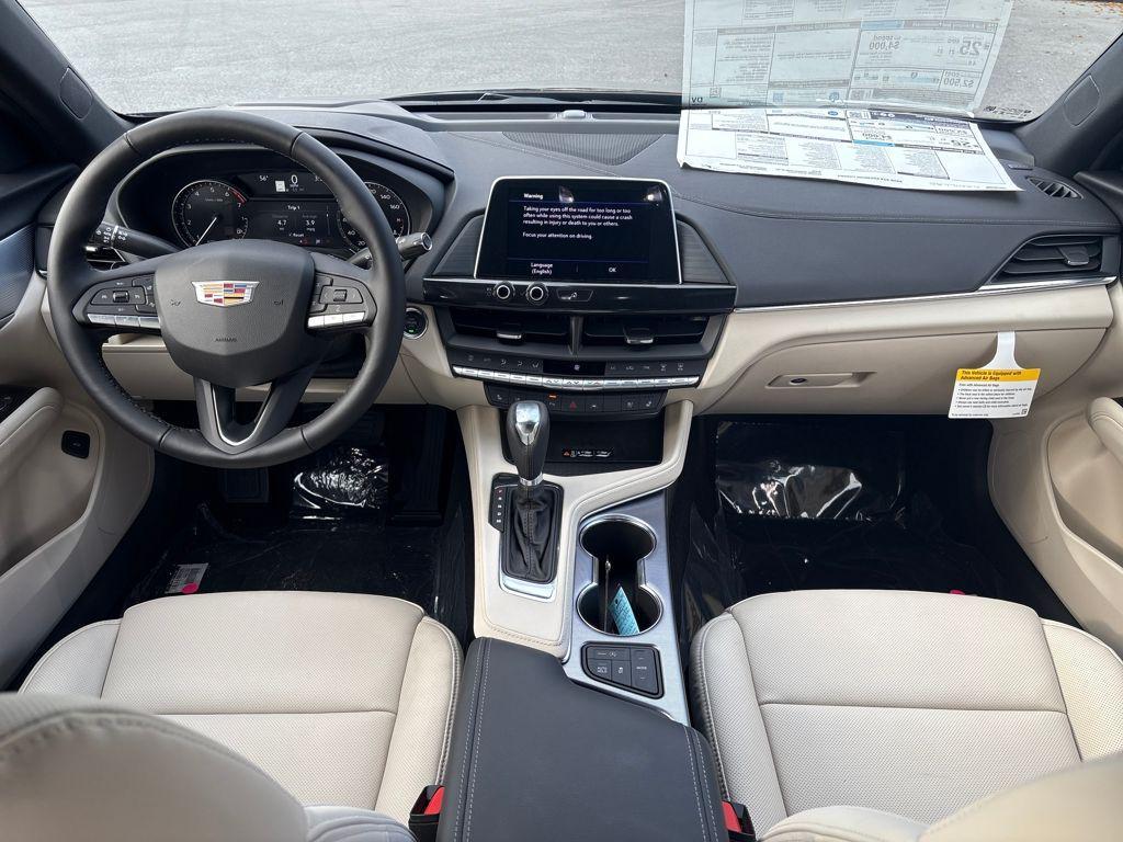 new 2026 Cadillac CT4 car, priced at $44,845