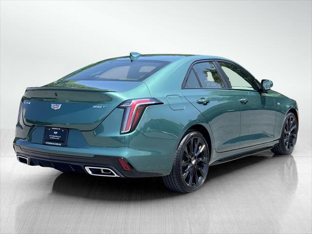 new 2025 Cadillac CT4 car, priced at $51,860