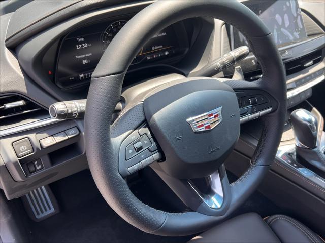 new 2025 Cadillac CT4 car, priced at $51,860