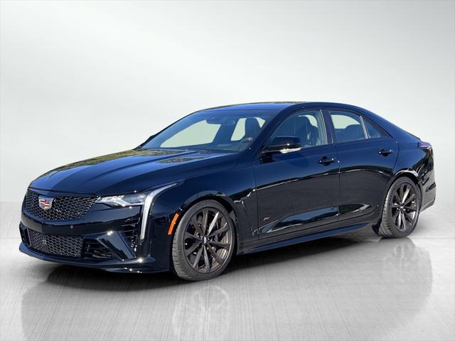 new 2025 Cadillac CT4-V car, priced at $74,433