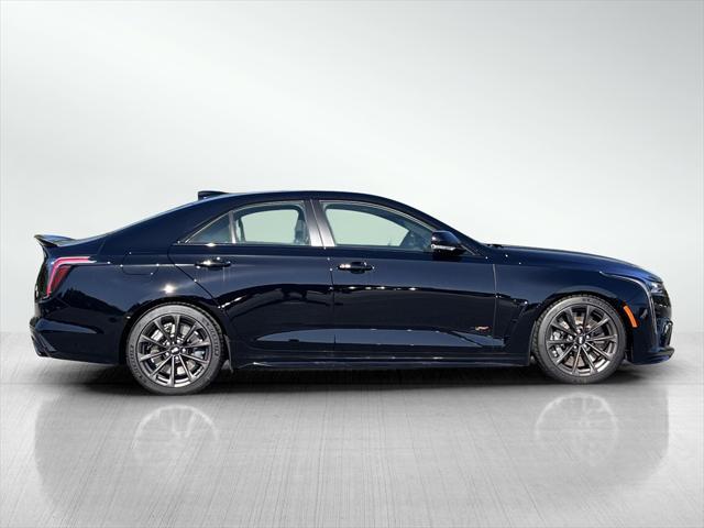 new 2025 Cadillac CT4-V car, priced at $74,433