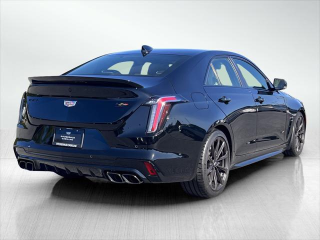 new 2025 Cadillac CT4-V car, priced at $76,870