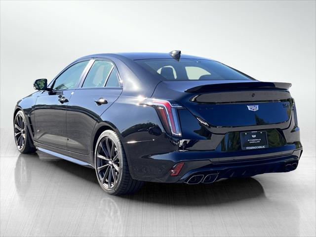 new 2025 Cadillac CT4-V car, priced at $76,870