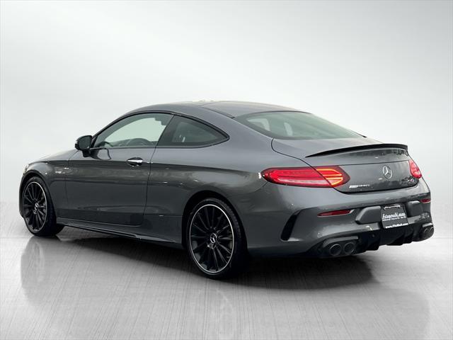 used 2022 Mercedes-Benz AMG C 43 car, priced at $39,995