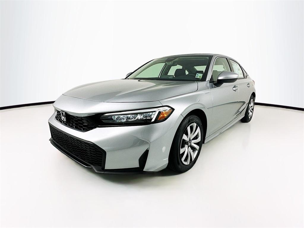 new 2025 Honda Civic car, priced at $25,400