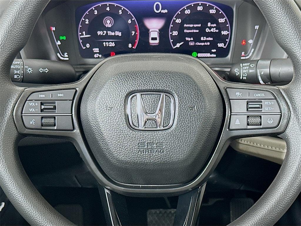 new 2025 Honda Accord car, priced at $31,710