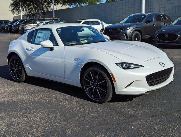 new 2024 Mazda MX-5 Miata RF car, priced at $40,035