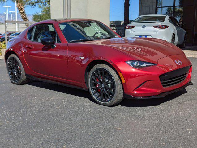 new 2024 Mazda MX-5 Miata RF car, priced at $42,840