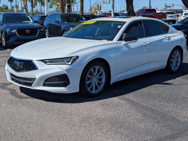 used 2021 Acura TLX car, priced at $32,499