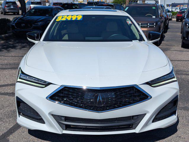 used 2021 Acura TLX car, priced at $32,499