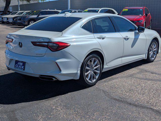 used 2021 Acura TLX car, priced at $32,499
