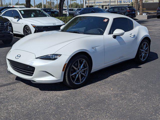 used 2021 Mazda MX-5 Miata RF car, priced at $24,999