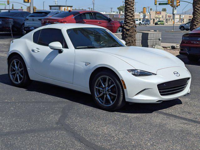 used 2021 Mazda MX-5 Miata RF car, priced at $24,999