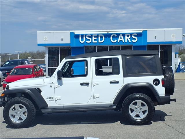 used 2020 Jeep Wrangler Unlimited car, priced at $20,140