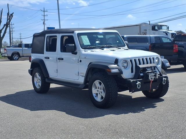 used 2020 Jeep Wrangler Unlimited car, priced at $20,140