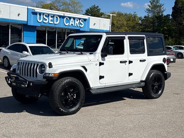 used 2020 Jeep Wrangler Unlimited car, priced at $34,999