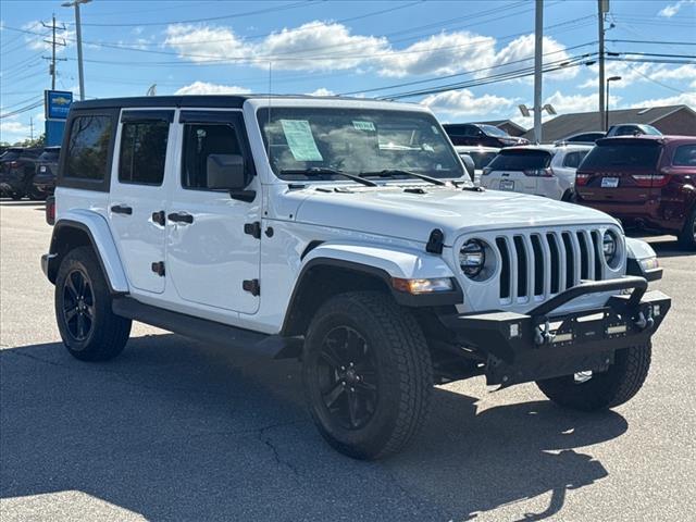 used 2020 Jeep Wrangler Unlimited car, priced at $34,999