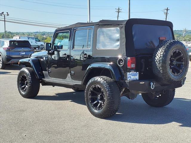 used 2016 Jeep Wrangler Unlimited car, priced at $18,611