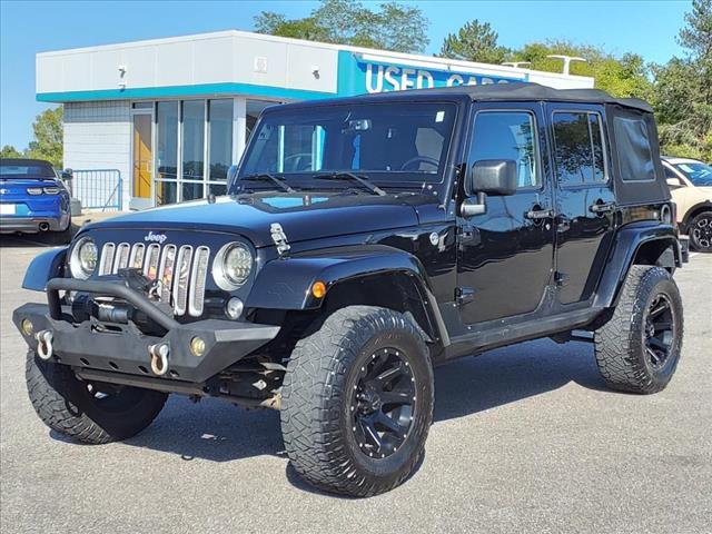 used 2016 Jeep Wrangler Unlimited car, priced at $18,611