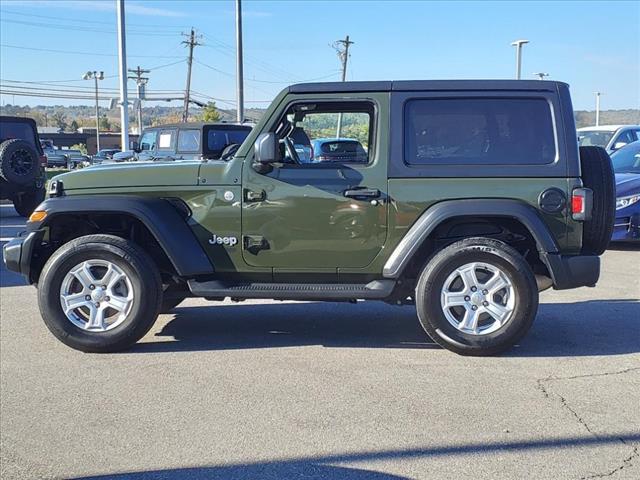 used 2020 Jeep Wrangler car, priced at $27,995