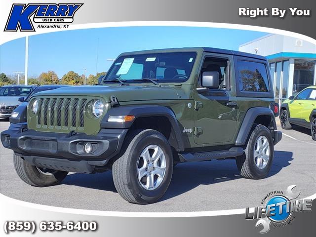 used 2020 Jeep Wrangler car, priced at $27,995