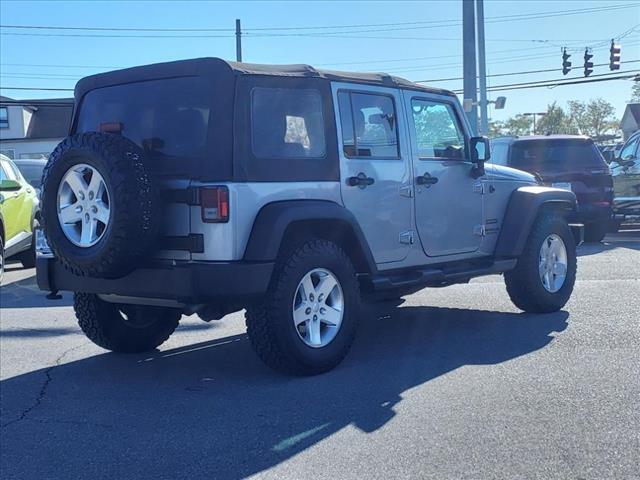 used 2016 Jeep Wrangler Unlimited car, priced at $21,795