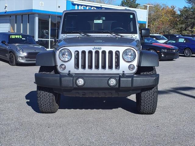 used 2016 Jeep Wrangler Unlimited car, priced at $21,795