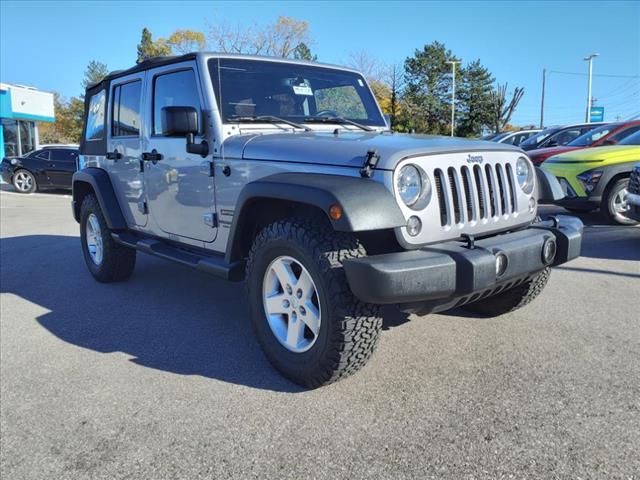 used 2016 Jeep Wrangler Unlimited car, priced at $21,795