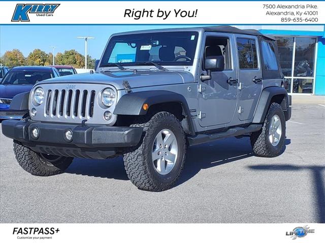 used 2016 Jeep Wrangler Unlimited car, priced at $17,978