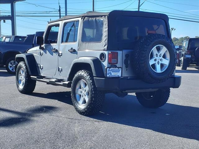 used 2016 Jeep Wrangler Unlimited car, priced at $21,795