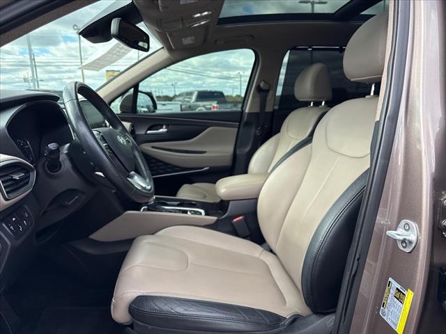 used 2019 Hyundai Santa Fe car, priced at $21,999