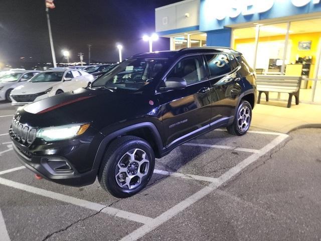 used 2022 Jeep Compass car, priced at $23,180