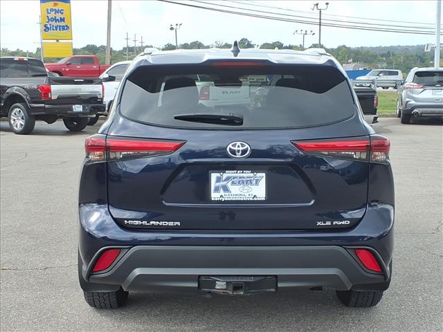 used 2023 Toyota Highlander car, priced at $23,999