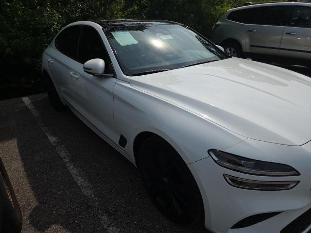 used 2022 Genesis G70 car, priced at $36,150