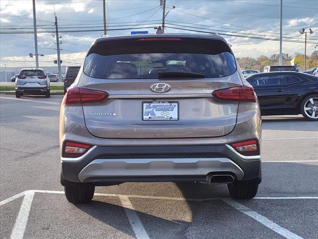 used 2020 Hyundai Santa Fe car, priced at $18,389