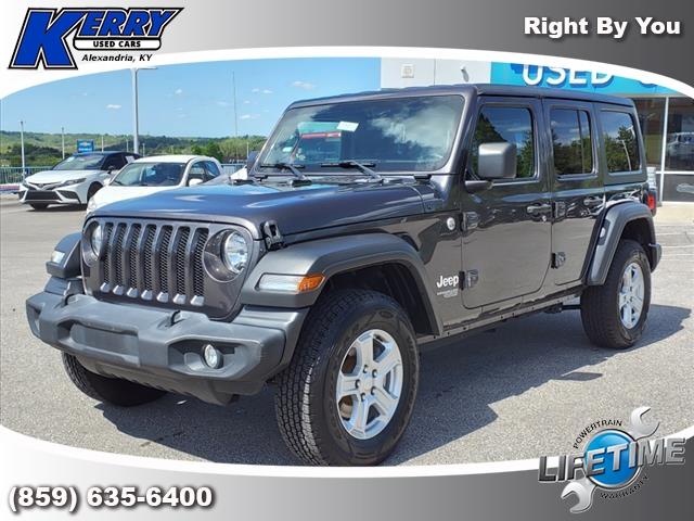 used 2021 Jeep Wrangler Unlimited car, priced at $29,930
