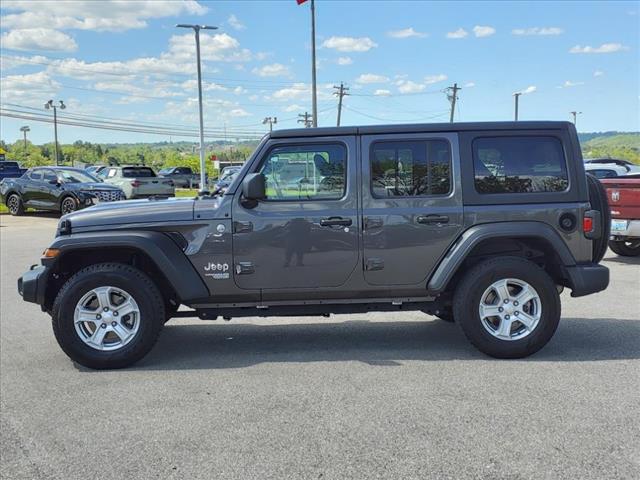 used 2021 Jeep Wrangler Unlimited car, priced at $27,313