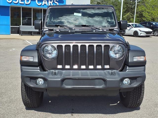 used 2021 Jeep Wrangler Unlimited car, priced at $28,417